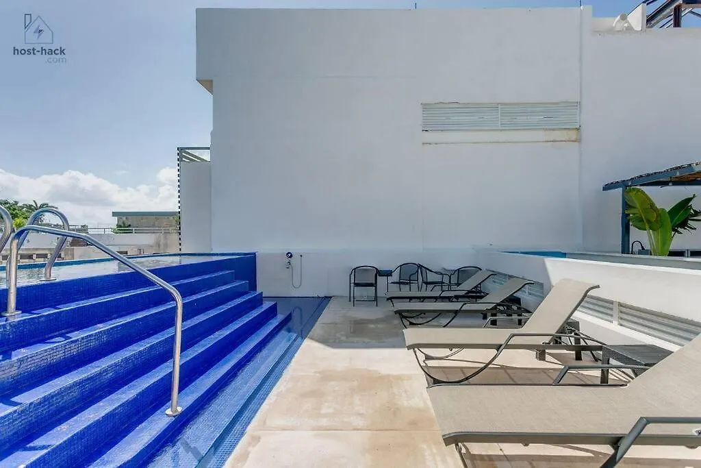 Danzamar 7, Modern Apartment 2 Blocks Away From 5Th Avenue Playa del Carmen