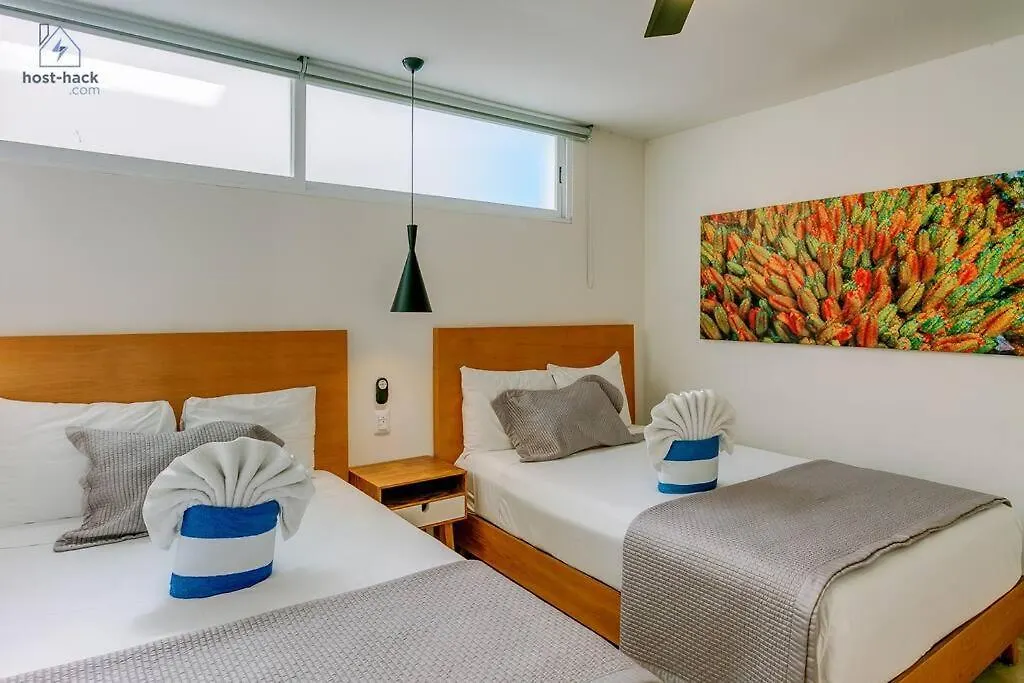 Danzamar 7, Modern Apartment 2 Blocks Away From 5Th Avenue Playa del Carmen Mexico