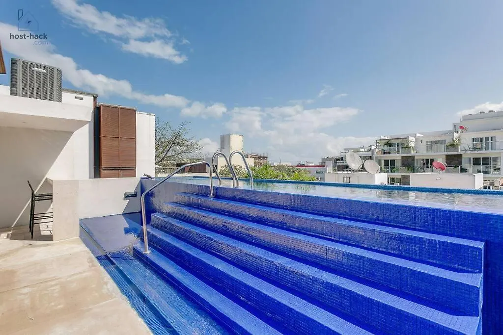 Danzamar 7, Modern Apartment 2 Blocks Away From 5Th Avenue Playa del Carmen